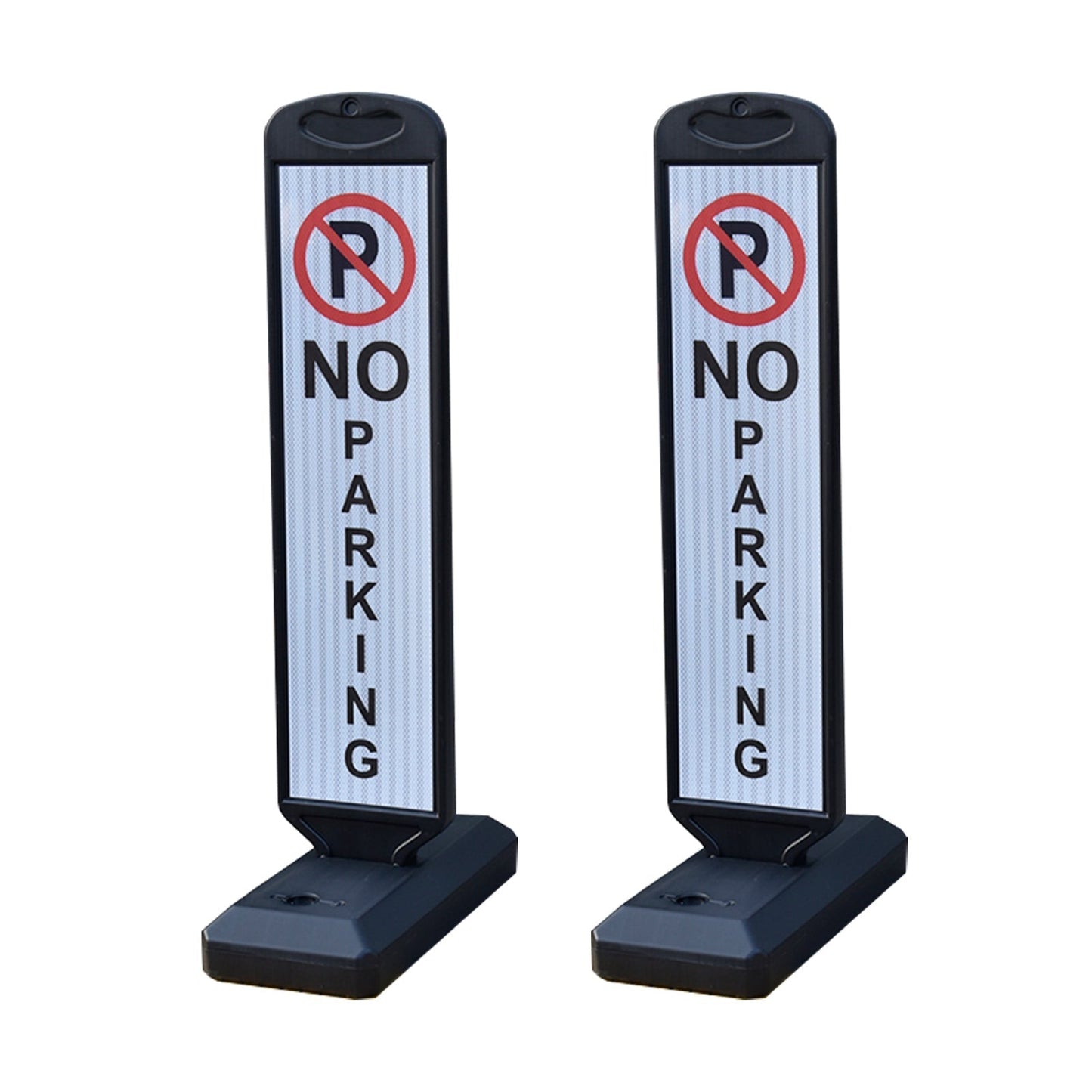 2-Pack 110 cm Double-Sided Reflective Parking Signs