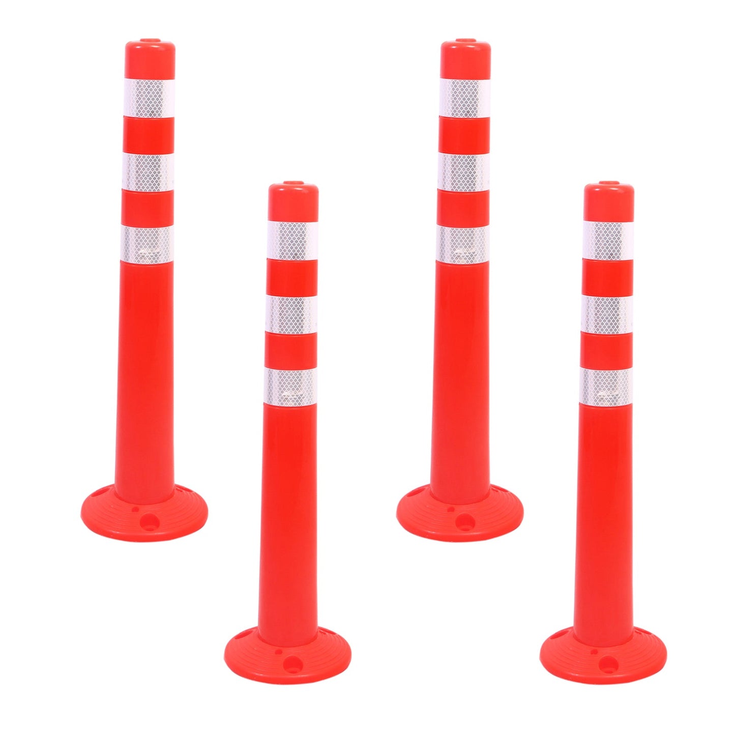 4-Pack PU Flexible Posts, 75 cm