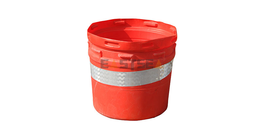 Heavy Duty Safety Drum / Slim Traffic Barrel / 2-Parts Safety Drum for Traffic Management & Hazard Marking
