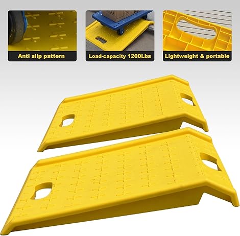 2-Pack Portable Curb Ramps