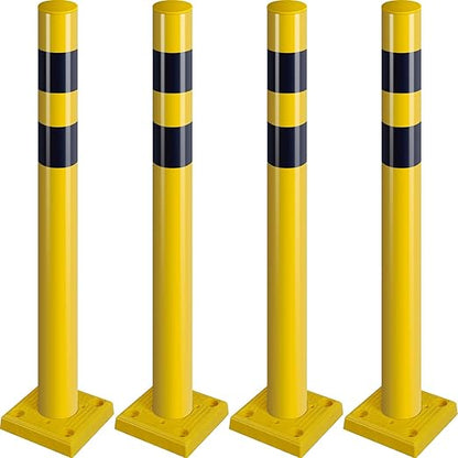 SpringBack Safety Bollard - 4 Pack (36"/42" H, 4" D)