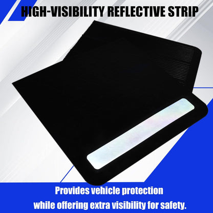 Rubber Mud Flaps with Adjustable Hitch-Mounted System