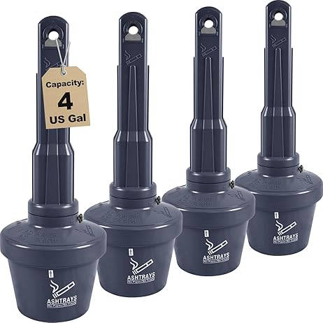 Outdoor Ashtray Cigarette Butt Receptacle