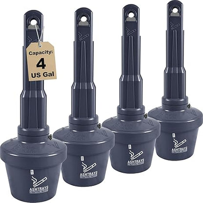 Outdoor Ashtray Cigarette Butt Receptacle