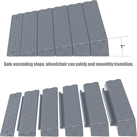 Adjustable Threshold Ramp, 2.5-15 cm Height