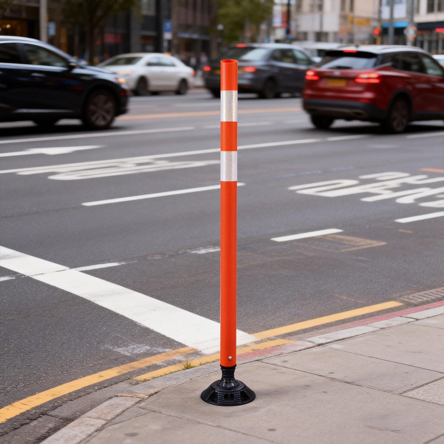 Flexible Surface-Mount Delineator Post