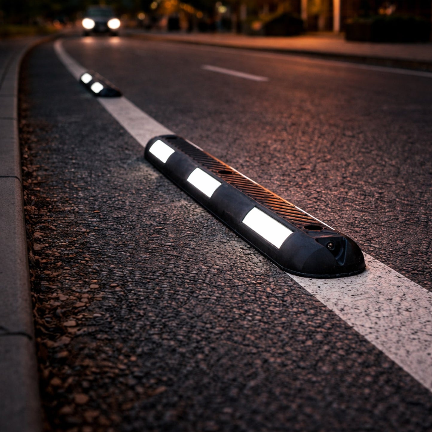 Bicycle Lane Separator - product dimensions