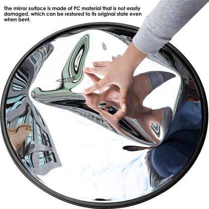 Wall-Mounted Convex Traffic Mirror, 45–80 cm