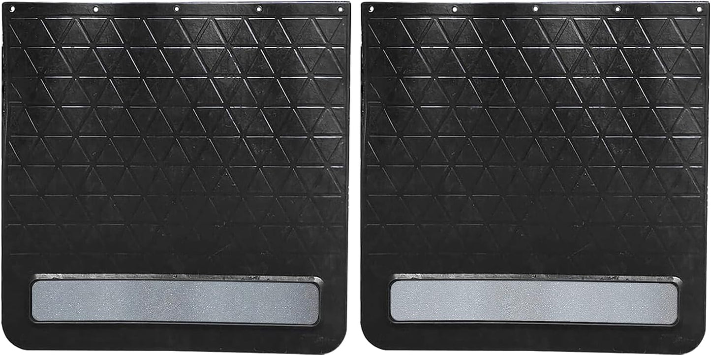2-Pack Adjustable Hitch Mud Flaps for Trucks and Trailers