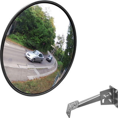 Wall-Mounted Convex Traffic Mirror, 45–80 cm