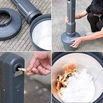 Outdoor Ashtray Cigarette Butt Receptacle