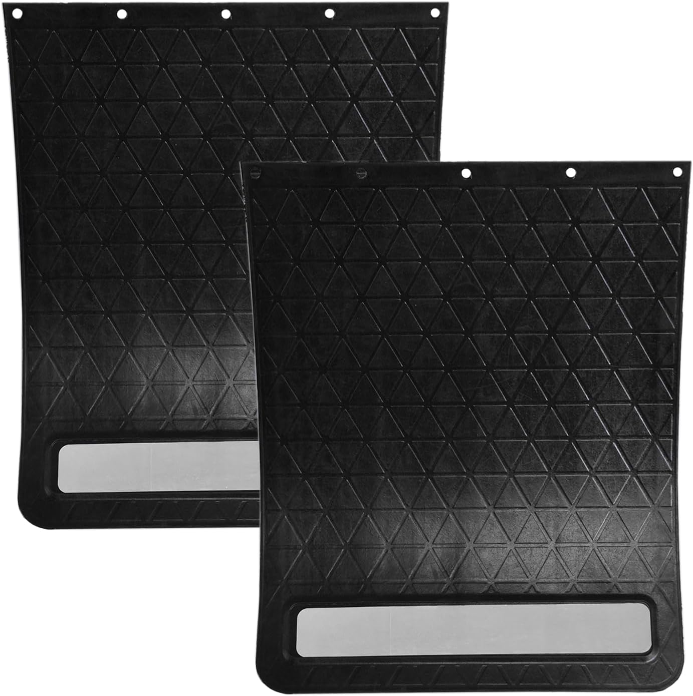 2-Pack Adjustable Hitch Mud Flaps for Trucks and Trailers