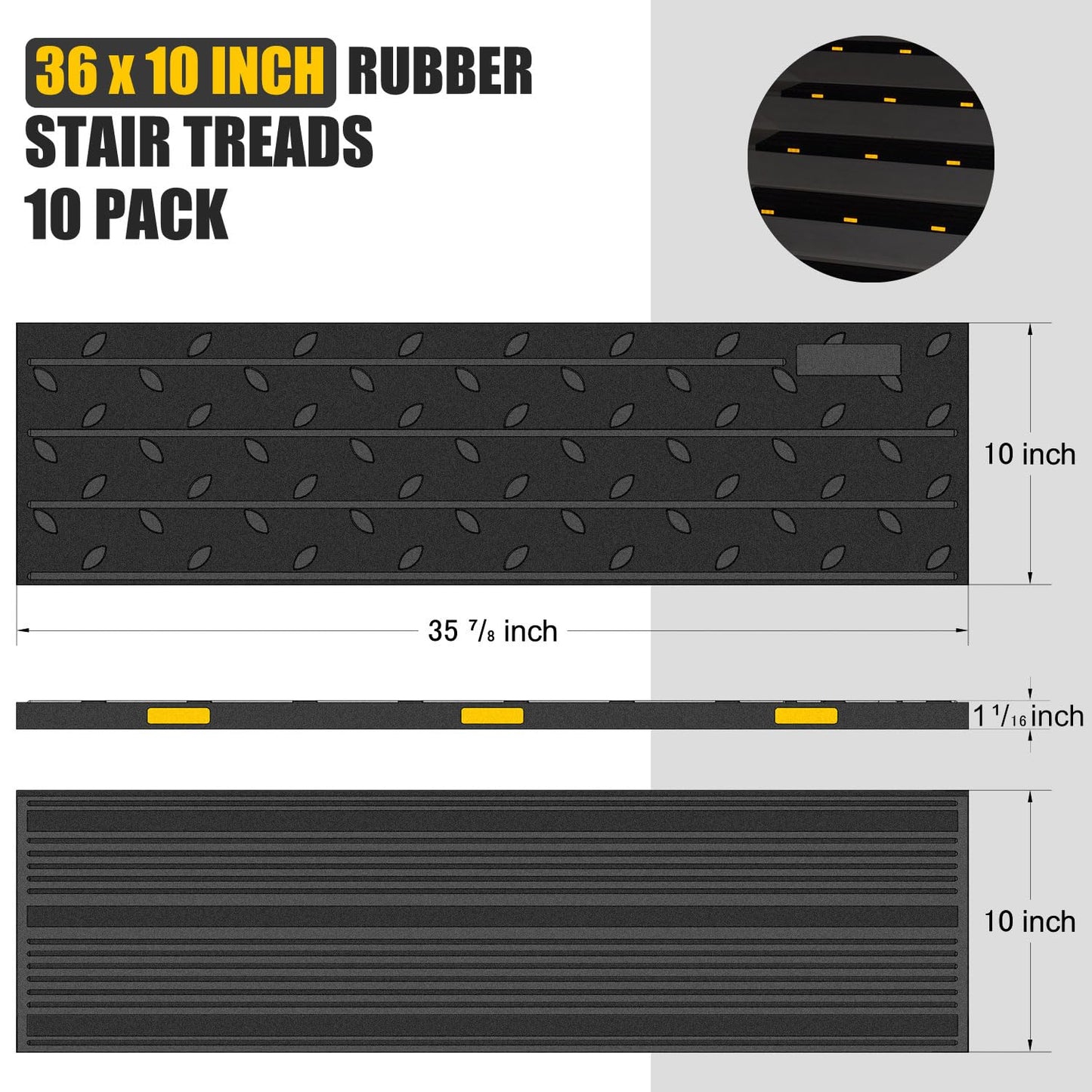 Rubber Stair Treads