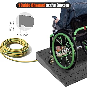 Adjustable Rubber Threshold Ramp