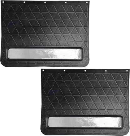 2-Pack Adjustable Hitch Mud Flaps for Trucks and Trailers
