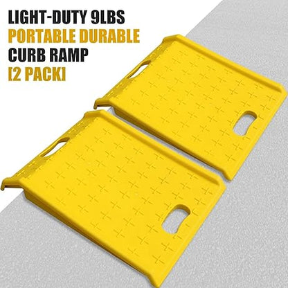 2-Pack Portable Curb Ramps