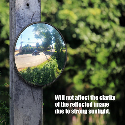 Wall-Mounted Convex Traffic Mirror, 45–80 cm