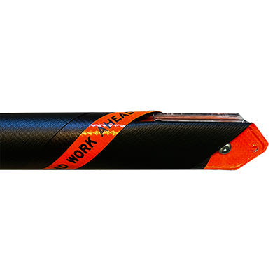 36 in Reflective Orange Vinyl Roll-Up Sign