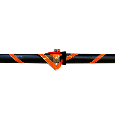 48 in Reflective Orange Vinyl Roll-Up Sign