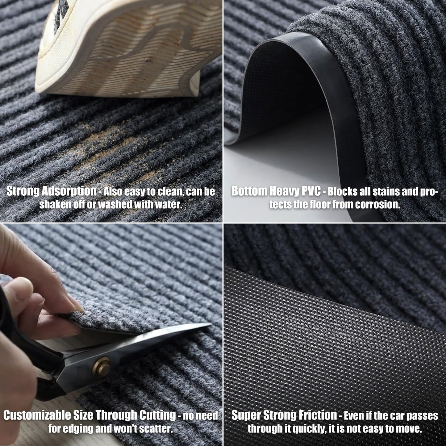 Brush-Step Entrance Mat