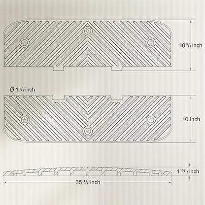 91 cm Rubber Speed Hump