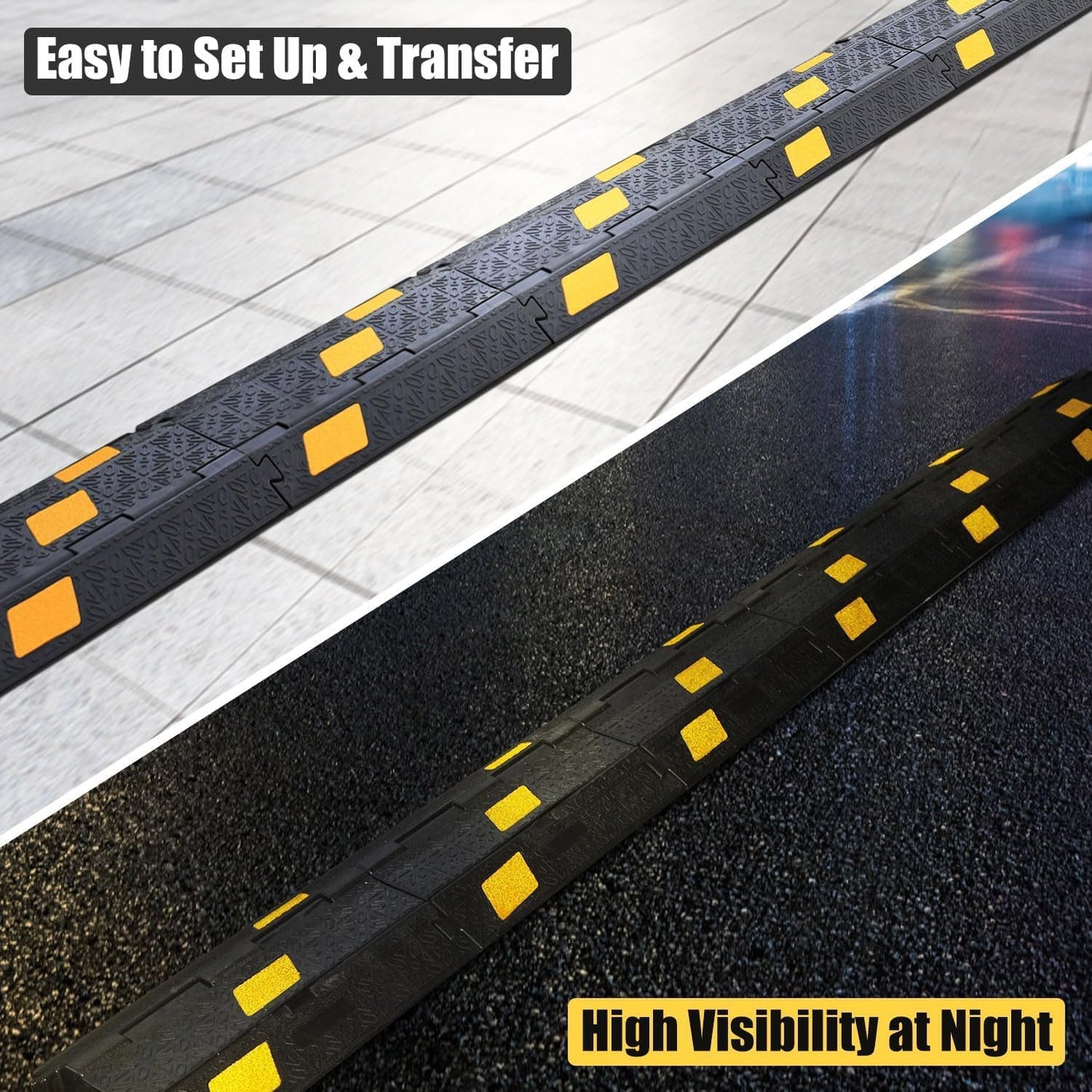 6 pcs Cable Protector Ramp