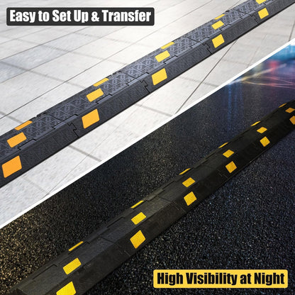 6 pcs Cable Protector Ramp