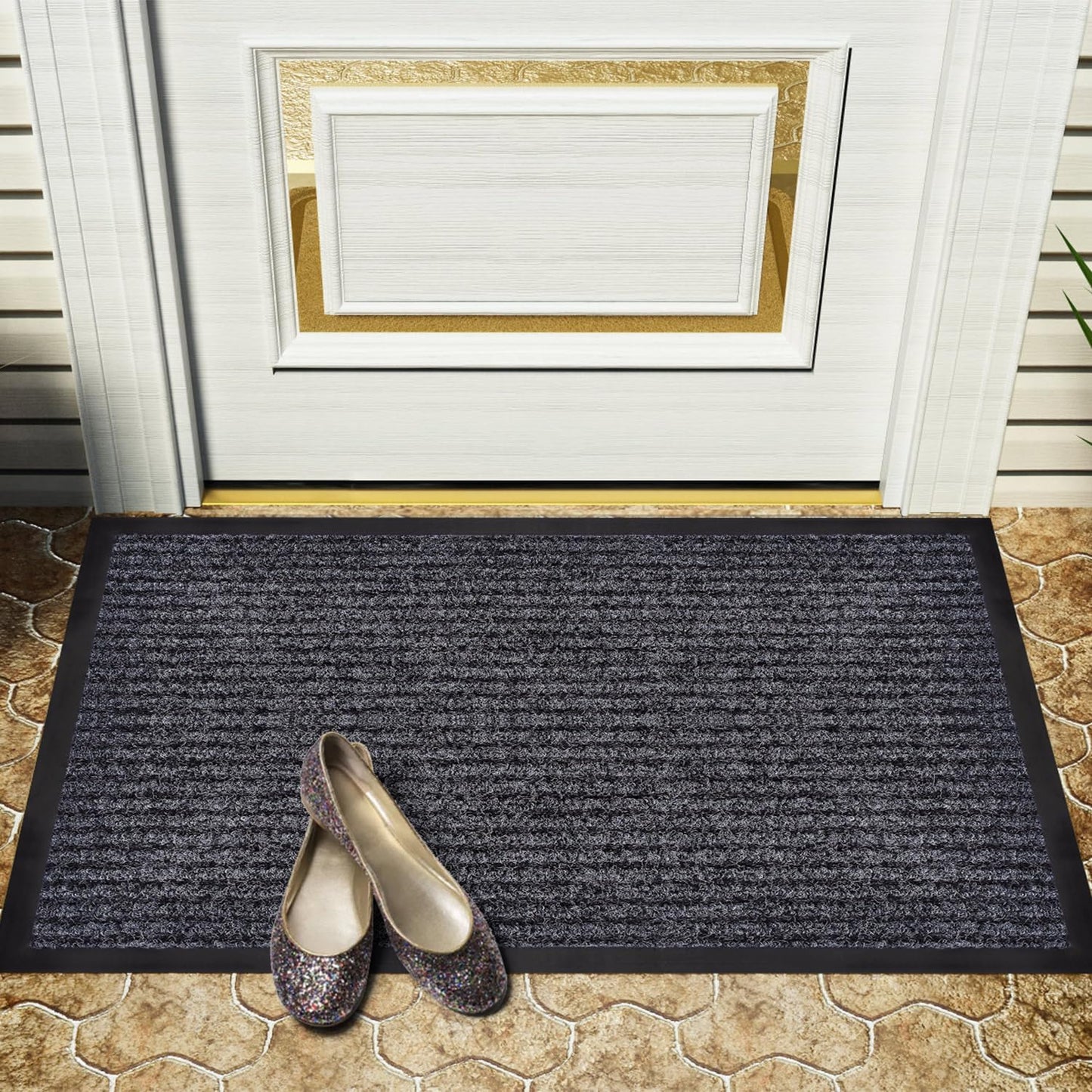 Brush-Step Entrance Mat