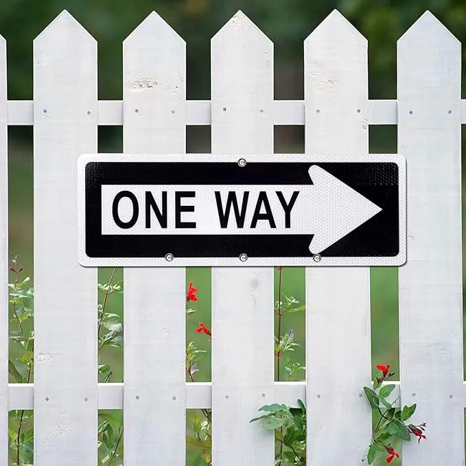 One Way Sign