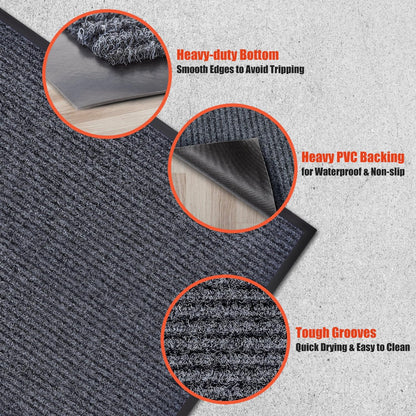 Brush-Step Entrance Mat