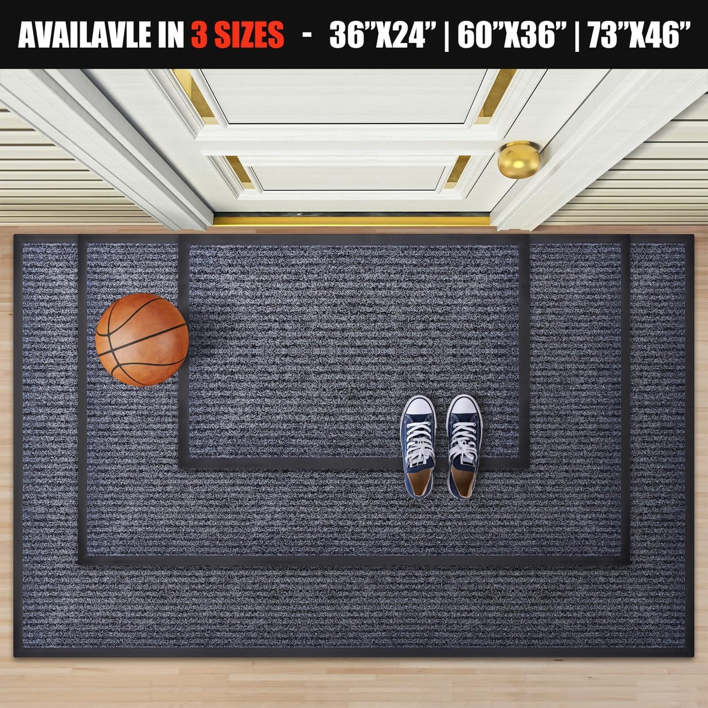 Brush-Step Entrance Mat