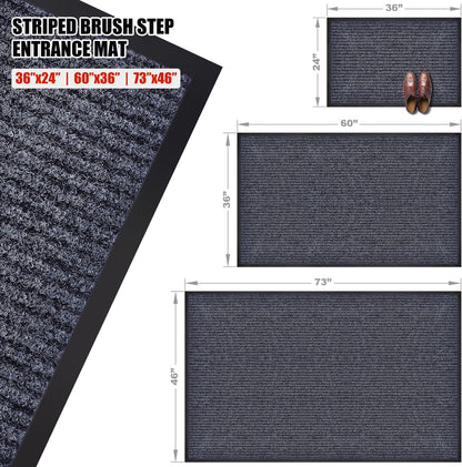 Brush-Step Entrance Mat