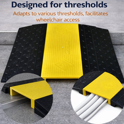 25 cm Large-Channel Drop-Over Cable Cover