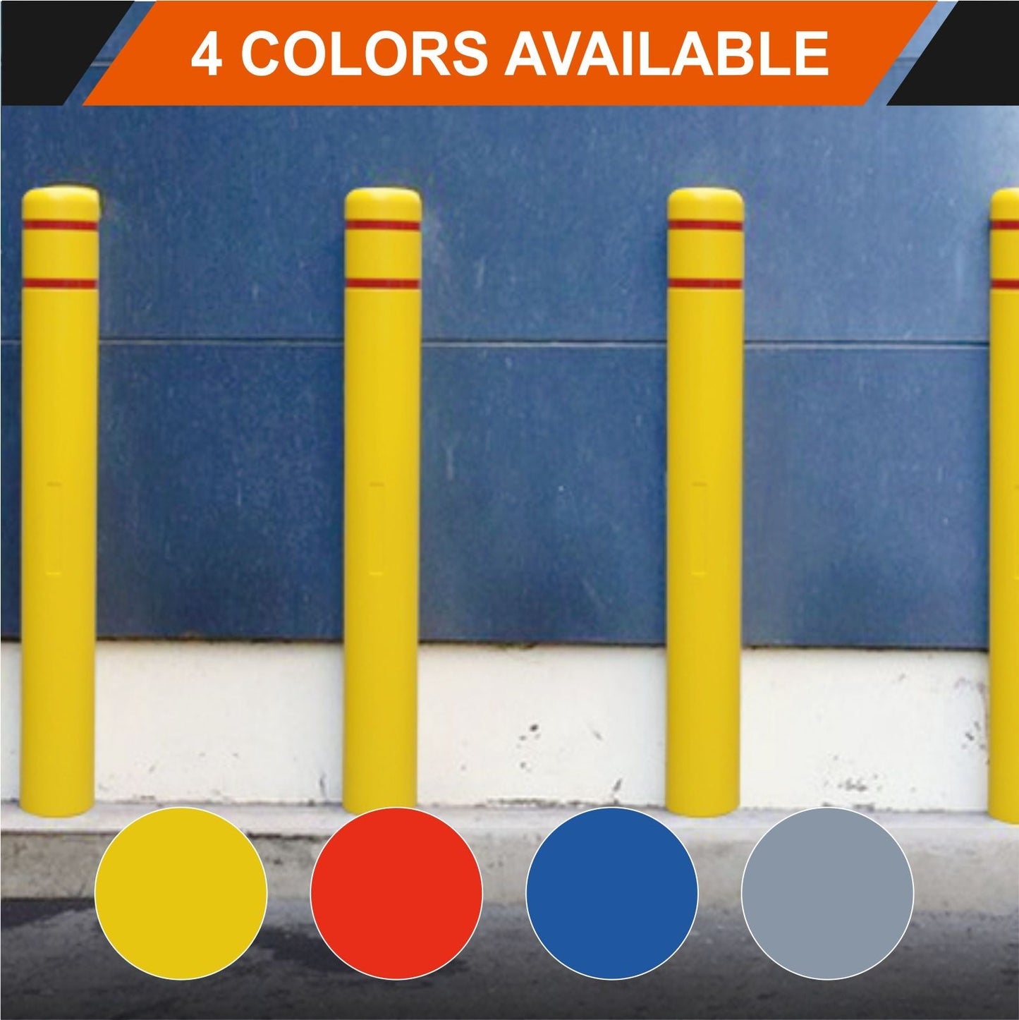4-7 in Bollard Cover