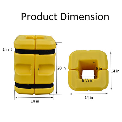 36/41 cm Heavy-Duty Column Protector