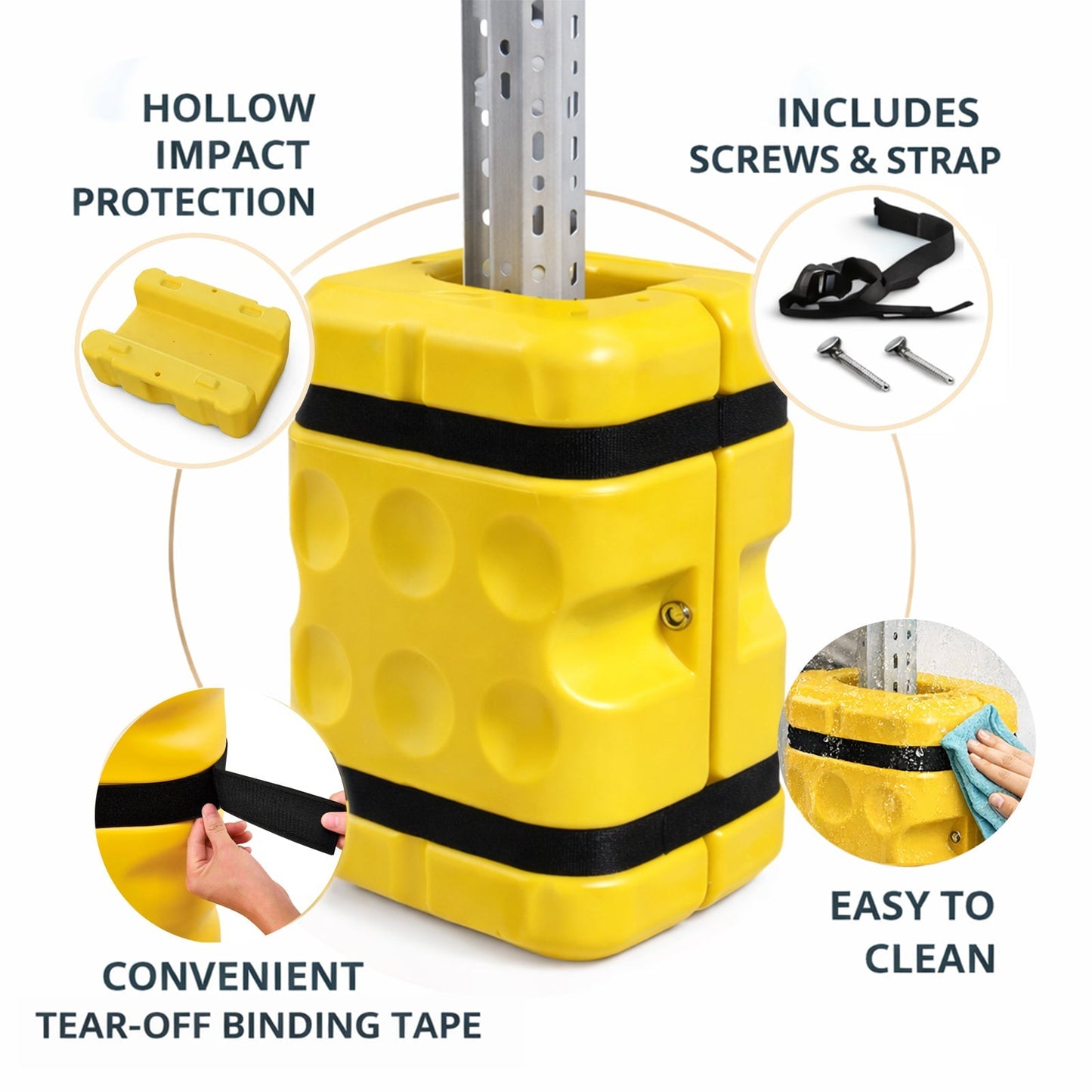 36/41 cm Heavy-Duty Column Protector