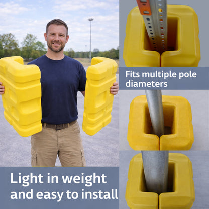 36/41 cm Heavy-Duty Column Protector