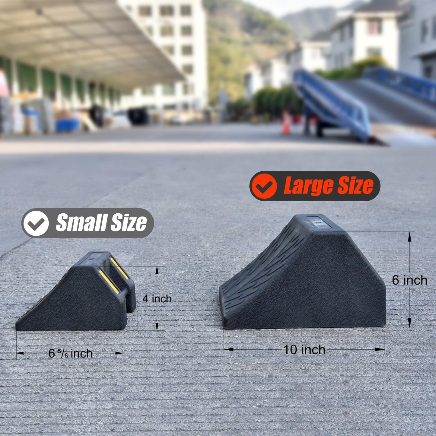 Heavy-Duty Wheel Chock