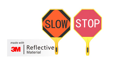 Blow-Molded Stop/Slow Paddle