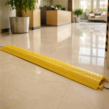 2-Pack Drop Over Cable Ramp - mounted installation