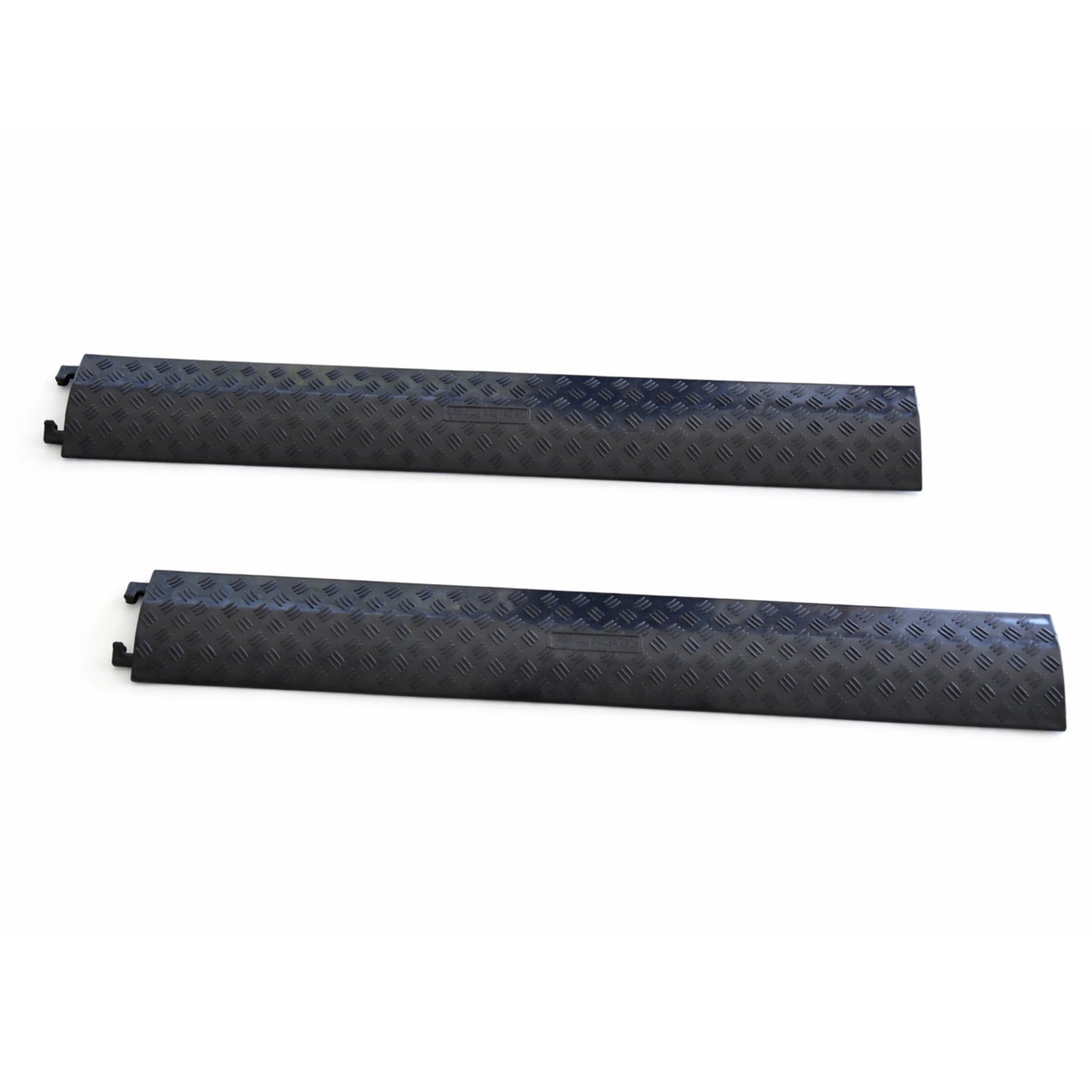 2-Pack Black/Yellow Drop-Over Cable Ramps
