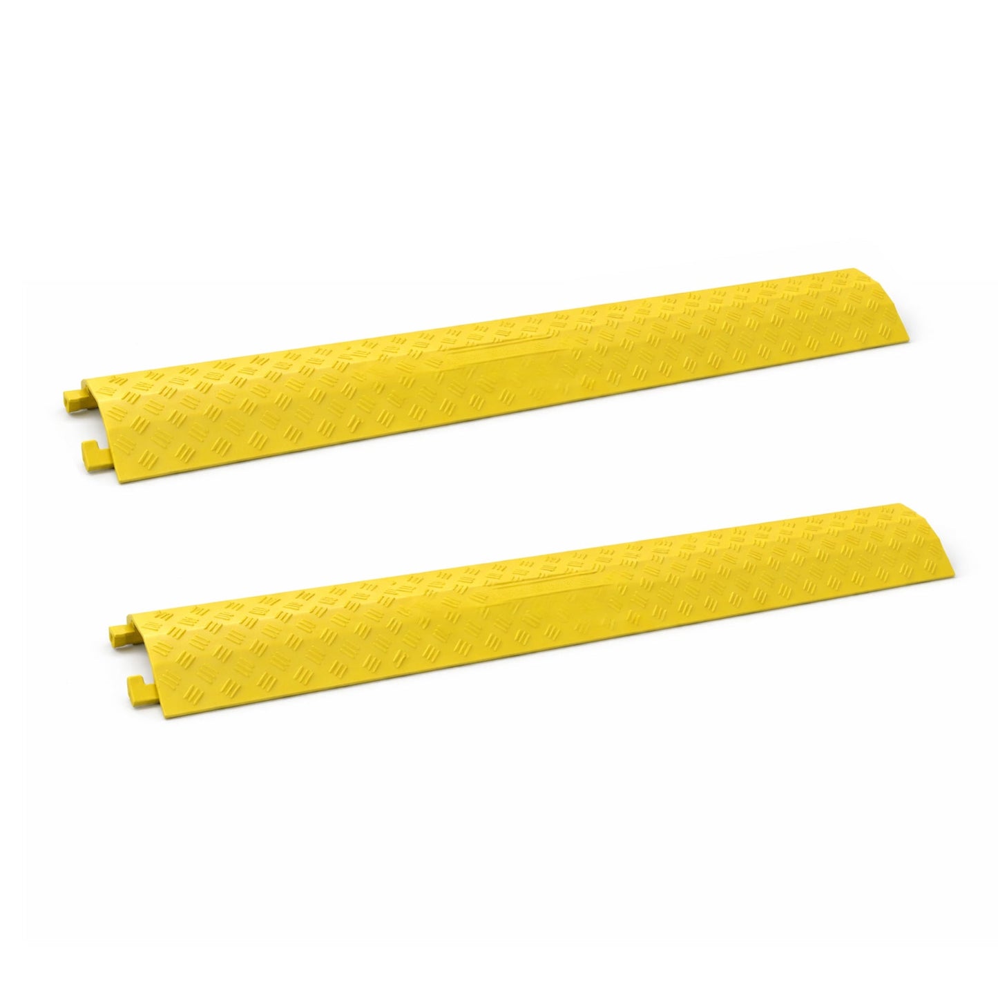 2-Pack Black/Yellow Drop-Over Cable Ramps