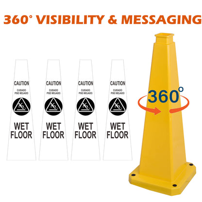 70 cm Safety Cone with Handle
