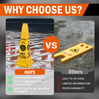 70 cm Safety Cone with Handle