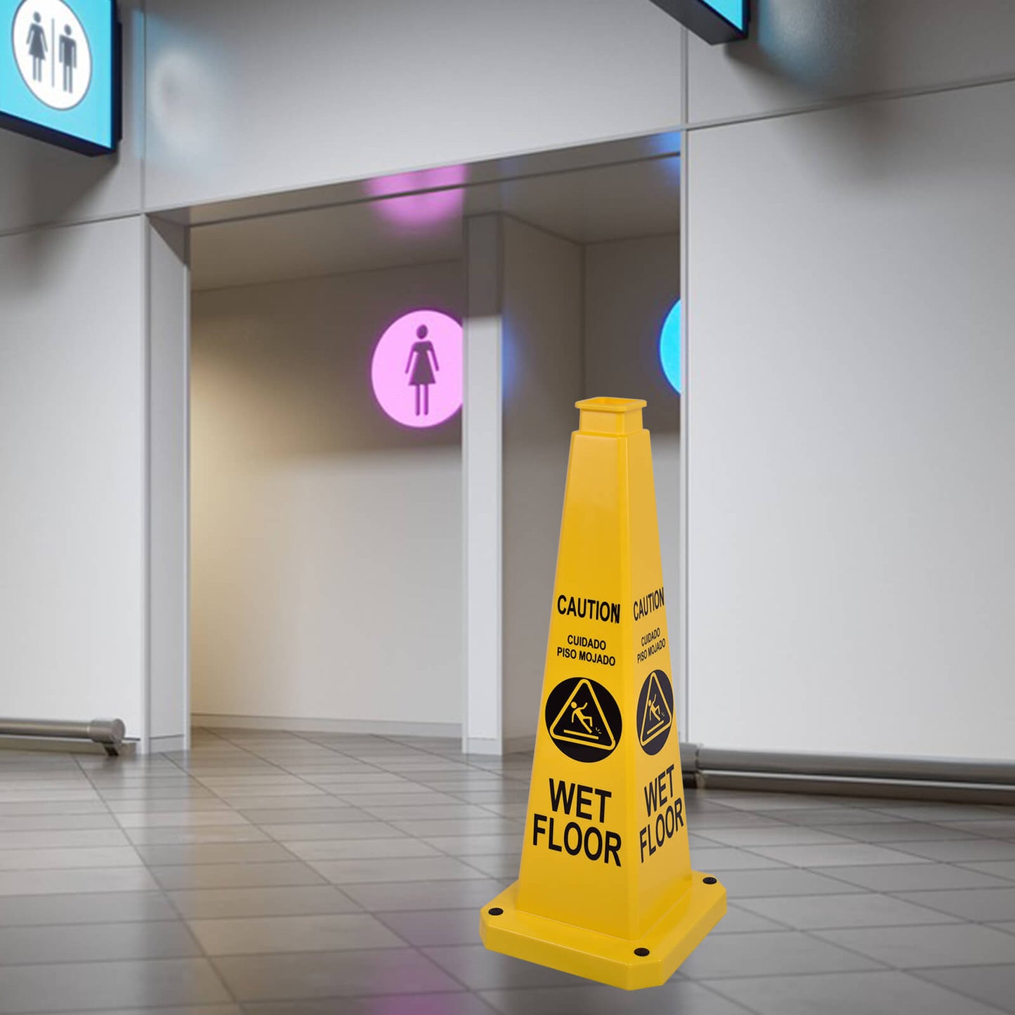 70 cm Safety Cone with Handle