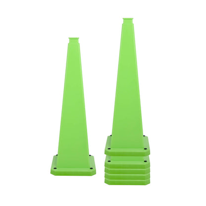 6-Pack 70/90 cm 4-Sided Message Cones, Blank