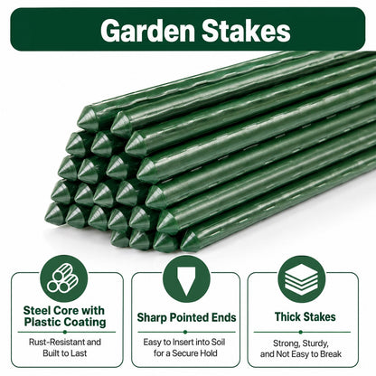 40 in × 200 ft Plastic Safety Barrier Mesh Fence Kit