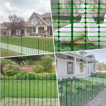 40 in × 200 ft Plastic Safety Barrier Mesh Fence Kit