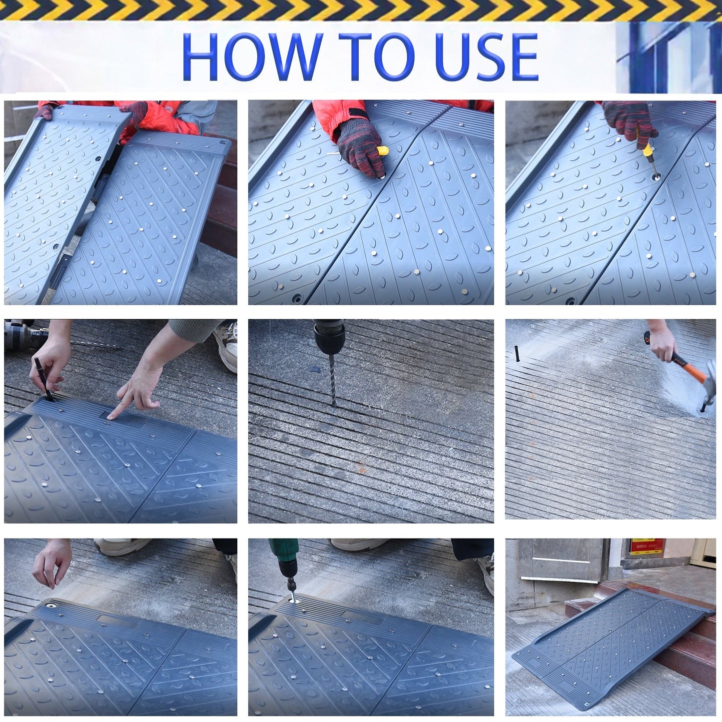 120 cm Low-Profile Threshold Ramp
