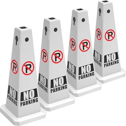 27Inch Caution Safety Cone - top-down view